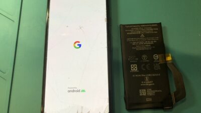 GooglePixel7aバッテリー交換【スマホ修理所沢】