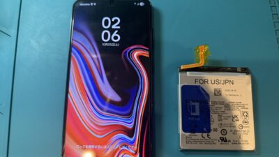 GalaxyS23バッテリー交換【スマホ修理所沢】