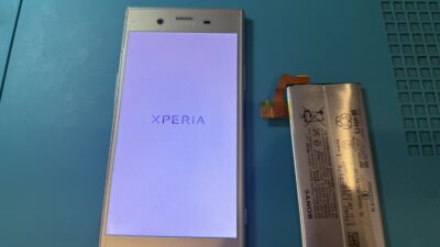XPERIA XZ1バッテリー即日交換【スマホ修理所沢】