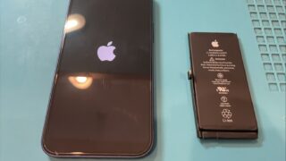 iPhone12miniバッテリー交換【iPhone修理所沢...