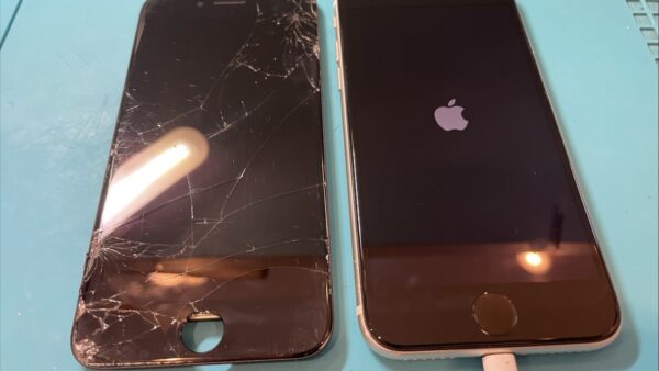 バキバキの画面故障も即日復旧【iPhone修理所沢】