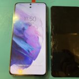 GalaxyS21画面修理【スマホ修理所沢】