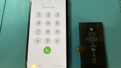 iPhone12バッテリー交換【iPhone修理所沢】
