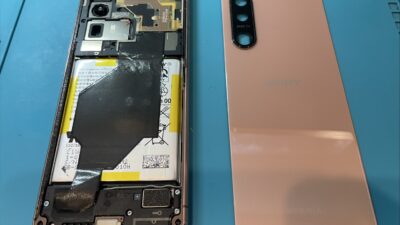 XPERIA 5Ⅲバッテリー交換【スマホ修理所沢】