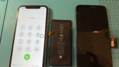 iPhone11バッテリー交換＋画面修理【iPhone修理所沢】