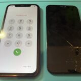iPhoneXRガラス割れの画面修理【iPhone修理所沢】