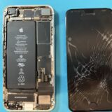 iPhoneSE2バキバキ画面修理【iPhone修理所沢】