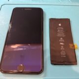 iPhone8Plusバッテリー交換のご依頼【iPhone修理所沢】