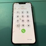 iPhone13交通事故後ガラス割れ画面修理【iPhone修理所沢】
