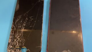 画面がバキバキに割れたiPhoneSE2の修理【iPhone...