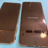 arrows 5G F-51A画面割れの修理【スマホ修理所沢】