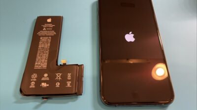 iPhone11ProMaxバッテリー交換【iPhone修理所沢】