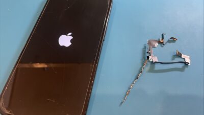 iPhone15電源ボタン故障の修理【iPhone修理所沢】