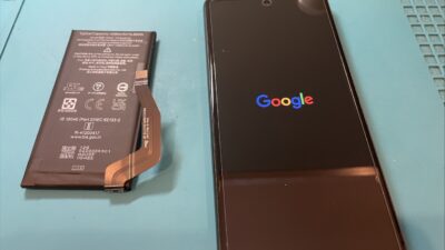 GooglePixel7aバッテリー交換【スマホ修理所沢】