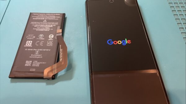 GooglePixel7aバッテリー交換【スマホ修理所沢】