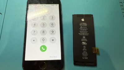 iPhone8バッテリー交換【iPhone修理所沢】