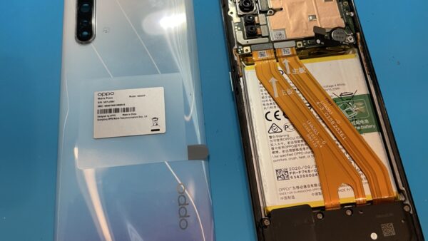 OPPO Reno3Aバッテリー交換【スマホ修理所沢】