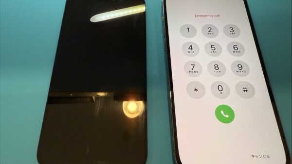 iPhone14ProMax液晶漏れ画面修理【所沢iPhone修理】