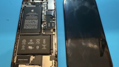 iPhoneXsMax画面故障の修理ご依頼【iPhone修理所沢】