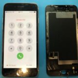 iPhoneSE3液晶不良の画面修理【iPhone修理所沢】