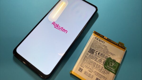 OPPOReno5aバッテリー交換のご依頼【スマホ修理所沢】
