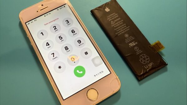 iPhoneSE1stバッテリー交換【iPhone修理所沢】
