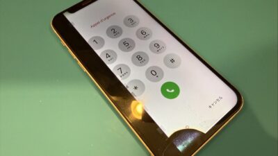 iPhone13液晶漏れ画面修理【iPhone修理所沢】