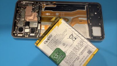 OPPOReno9Aバッテリー交換【スマホ修理所沢】