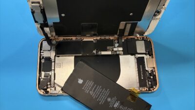 iPhone8バッテリー交換のご依頼【iPhone修理所沢】