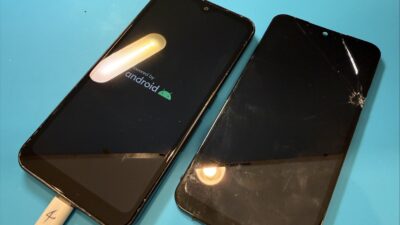 Arrows WE FCG01画面故障の修理【スマホ修理所沢】