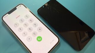 iPhone16eガラス割れの画面修理【iPhone修理所沢...