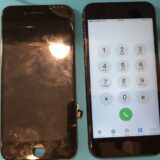 iPhoneSE3ガラス割れの画面修理【iPhone修理所沢】