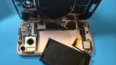 iPhone15バッテリー交換【iPhone修理所沢】