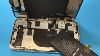 iPhone11の充電の減りが早い？バッテリー交換で快適に改...