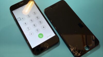 画面割れのiPhoneSE3修理ご依頼【iPhone修理所沢】
