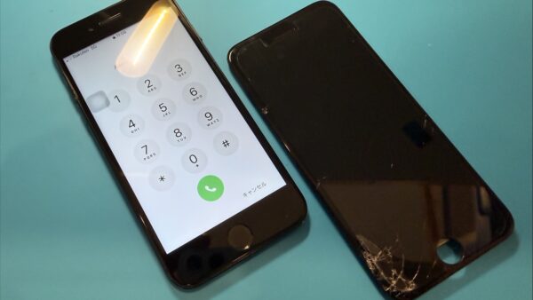 画面割れのiPhoneSE3修理ご依頼【iPhone修理所沢】
