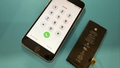 iPhoneSE第2世代バッテリー交換【iPhone修理所沢】