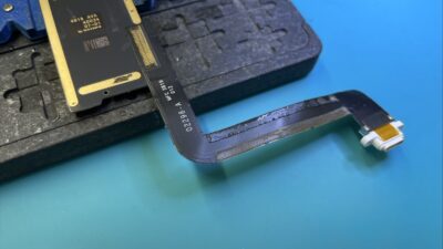 iPad7充電口のぐらつきドックコネクター交換【iPad修理所沢】
