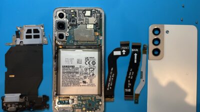 GalaxyS22バッテリー即日交換【スマホ修理所沢】