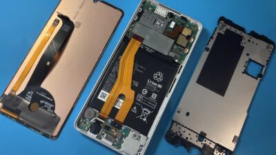 AQUOS Sense6バッテリー交換【スマホ修理所沢】