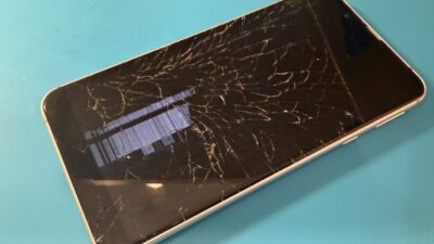 AQUOS Sense3basic画面故障の修理【スマホ修理所沢】