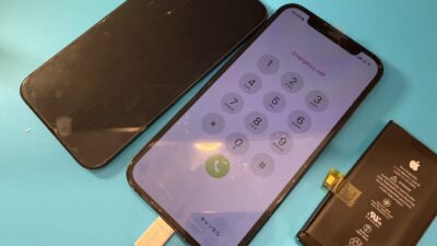 iPhone12画面修理&バッテリー交換【iPhone修理所沢】