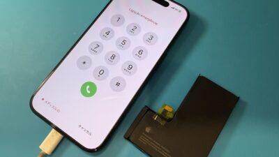 iPhone15Proバッテリー交換【iPhone修理所沢】